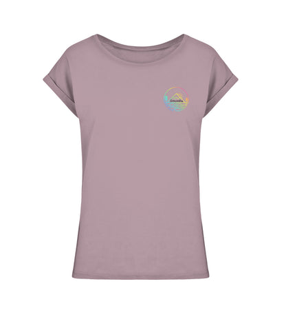 LIEBE.  - Damen Extended Shoulder T-Shirt