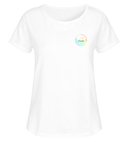 LIEBE.  - Damen RollUp T-Shirt