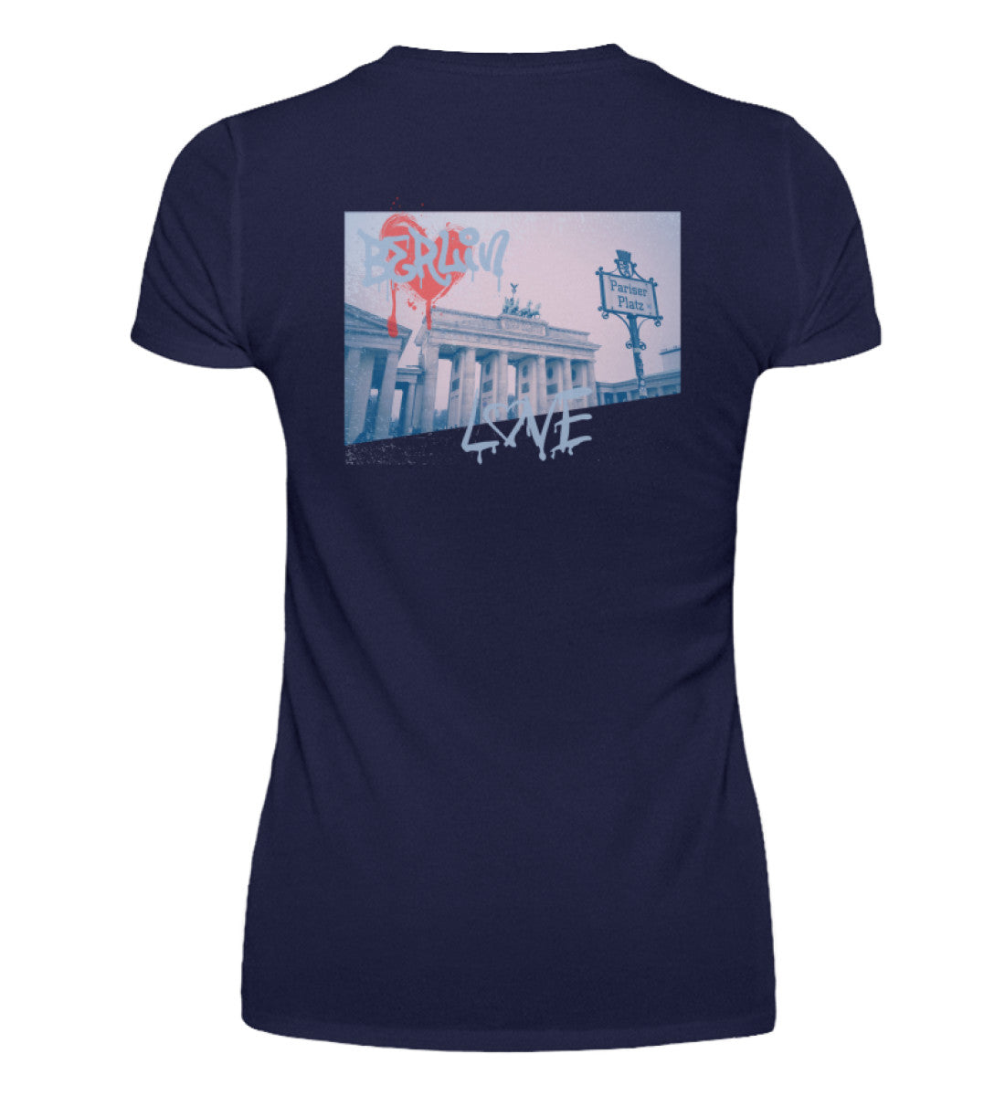BerlinLove 1.0 - Damen Basic T-Shirt
