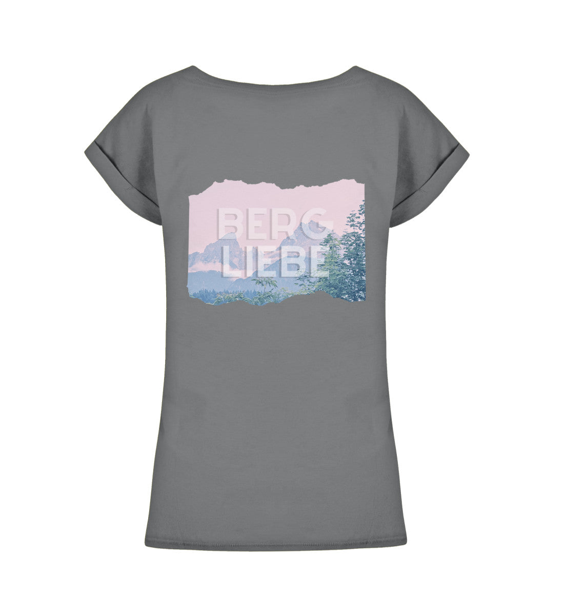 BergLiebe  - Damen Extended Shoulder T-Shirt
