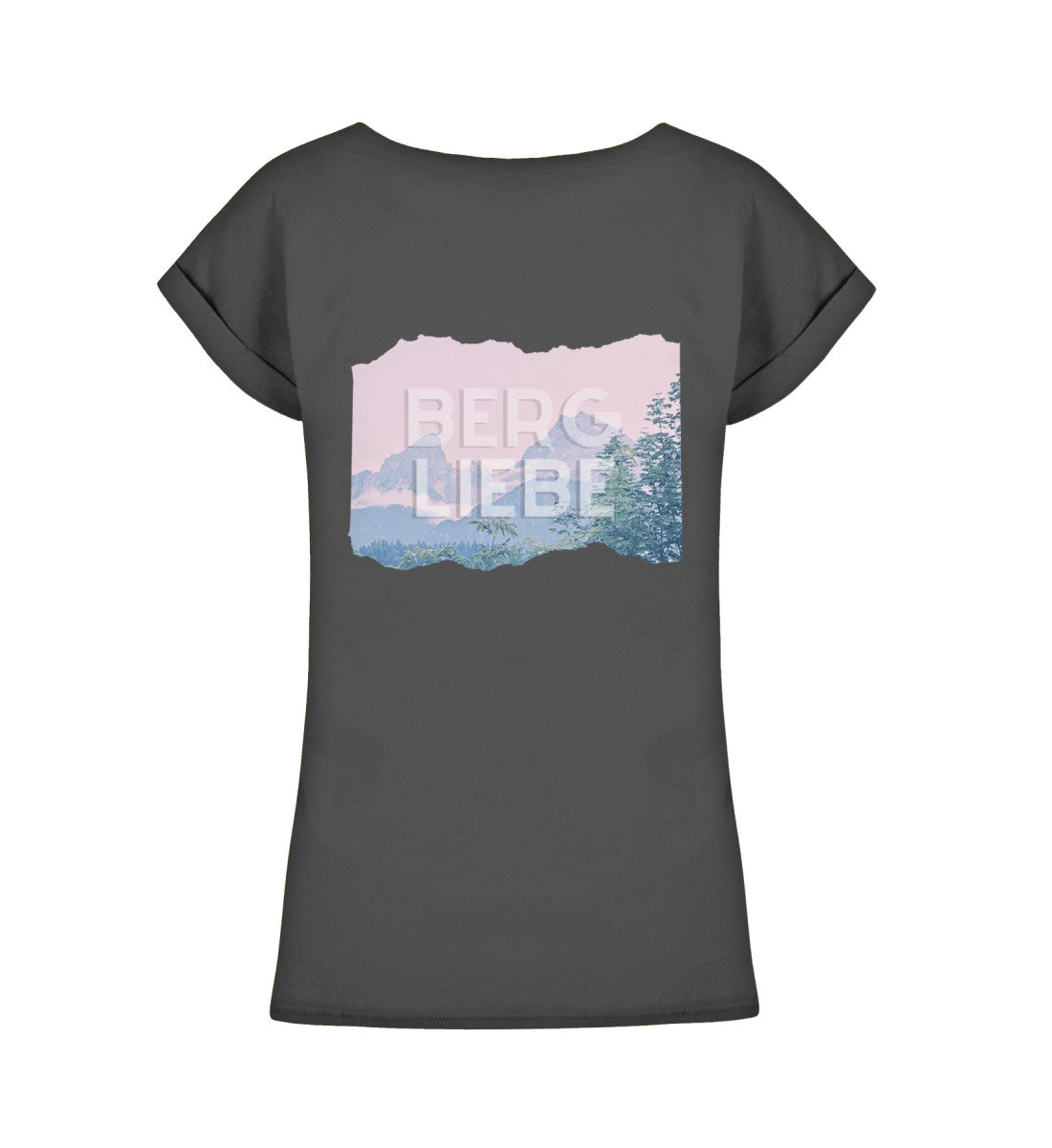 BergLiebe  - Damen Extended Shoulder T-Shirt